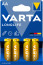 Varta Longlife 1.5V AA alkáli elem 4db thumbnail