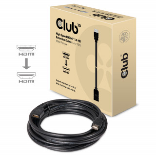 CLUB3D HDMI 1.4 - HDMI 5m kábel PC