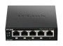 D-Link 5-Port 10/100/1000Mbps Gigabit PoE+ Switch, 60W power budget thumbnail