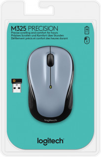 Logitech M325 Optical [Vez.nélküli] - Light Grey PC