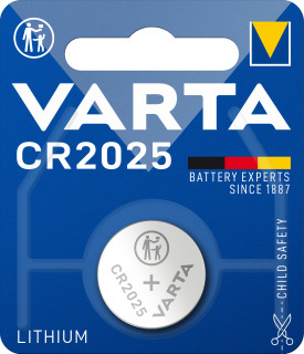 VARTA CR2025  lítium gombelem 1db/bliszter PC