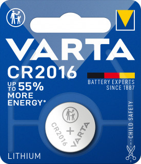 VARTA CR2016 lítium gombelem 1db/bliszter PC