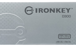 Kingston IronKey D300 4GB (USB3.0) PC