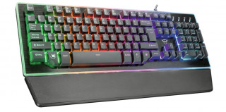 Trust GXT 860 Thura Semi-mechanical Keyboard Black UK PC