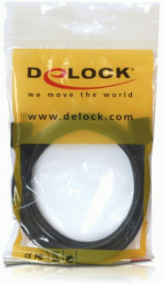 Delock 84407 HDMI 4K apa - HDMI apa 2m - Fekete PC