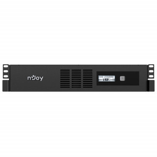 NJOY Szünetmentes 800VA - Code 800 (4 IEC C13, line-interaktív, USB menedzsment, szoftver, LCD kijelző, 2U rack PC