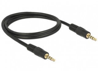 DeLock Cable Stereo Jack 3.5 mm 4 pin male > male 1m PC