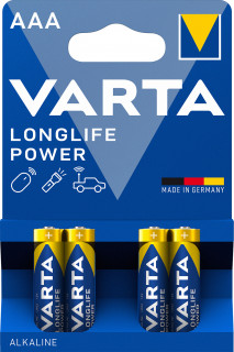 VARTA High Energy AAA alkáli mikro ceruza elem 4db/bliszter PC