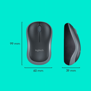 KBM Logitech MK270 (ENG, Vez.nélküli) - Fekete PC