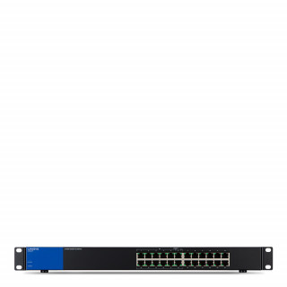 Linksys SMB LGS124P 24port POE+ 10/100/1000Mbps LAN nem menedzselhető Switch PC