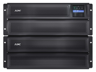 APC Smart X 3000VA Rack/Torony LCD 4U szünetmentes tápegység PC