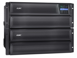 APC Smart X 3000VA Rack/Torony LCD 4U szünetmentes tápegység PC