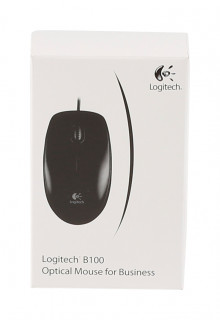 Logitech B100 Optical - Fekete PC