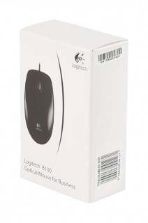 Logitech B100 Optical - Fekete PC