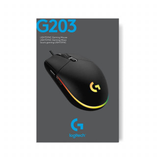 Logitech G G203 egér USB A típus 8000 DPI Fehér PC