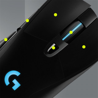 G703 LIGHTSPEED Gaming Egér- EER2, Fekete PC