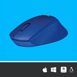 Logitech M330 Silent Plus [Vez.nélküli] - Kék PC