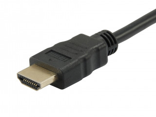 Equip HDMI - DVI(18+1) 2m aranyozott PC