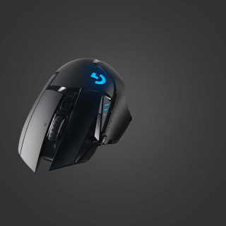 Logitech G502 Lightspeed RGB Vezeték Nélküli Gaming egér, Fekete (910-005567) PC