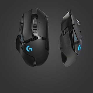 Logitech G502 Lightspeed RGB Vezeték Nélküli Gaming egér, Fekete (910-005567) PC