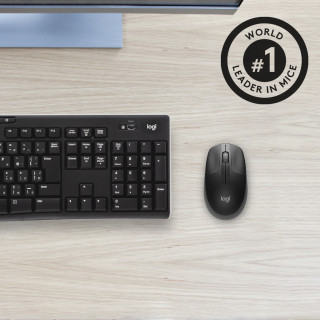 Logitech M190 egér Kétkezes Vezeték nélküli RF Optikai 1000 DPI PC