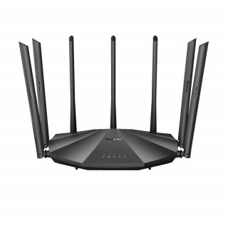 Tenda AC23 vezetéknélküli router Kétsávos (2,4 GHz / 5 GHz) Gigabit Ethernet Fekete PC