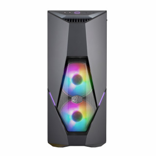 Cooler Master MasterBox K500 ARGB Midi Tower Fekete PC