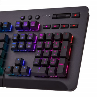 Thermaltake TT eSports Level 20 GT RGB (Cherry MX Blue) Mechanical Gaming Keyboard Black US PC