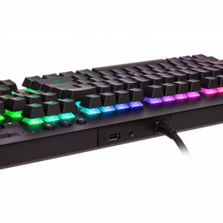 Thermaltake TT eSports Level 20 GT RGB (Cherry MX Blue) Mechanical Gaming Keyboard Black US PC