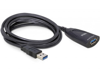 Delock 83089 USB A - A 5m Hosszabbító (USB3.0) - Aktív PC