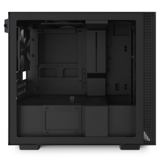 NZXT H210i Matte Black Mini Tower Fekete PC