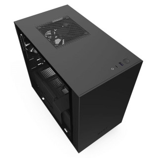 NZXT H210i Matte Black Mini Tower Fekete PC