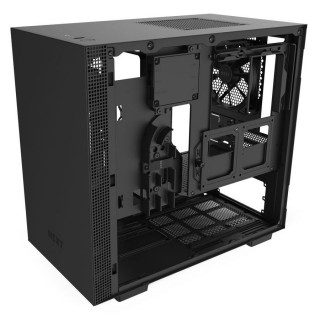 NZXT H210i Matte Black Mini Tower Fekete PC