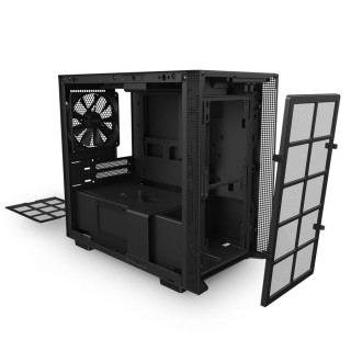 NZXT H210i Matte Black Mini Tower Fekete PC