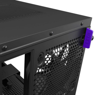 NZXT H210i Matte Black Mini Tower Fekete PC