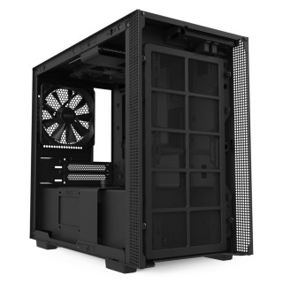 NZXT H210i Matte Black Mini Tower Fekete PC