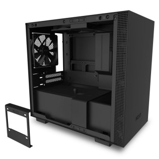 NZXT H210i Matte Black Mini Tower Fekete PC