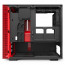 NZXT H210i Matte Black Red Mini Tower Fekete, Vörös thumbnail