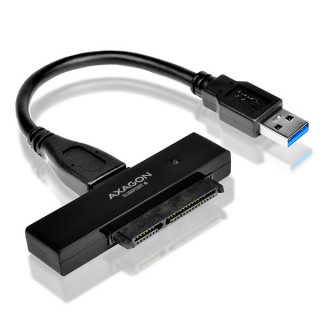 Axagon ADSA-1S6 Fekete [2.5"/USB3.0] PC