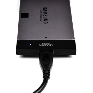 Axagon ADSA-1S6 Fekete [2.5"/USB3.0] PC