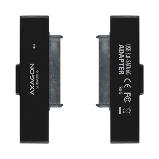 Axagon ADSA-1S6 Fekete [2.5"/USB3.0] PC