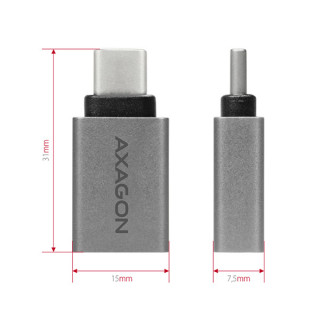 AXAGON RUCM-AFA USB-C 3.1 M > USB-A F PC