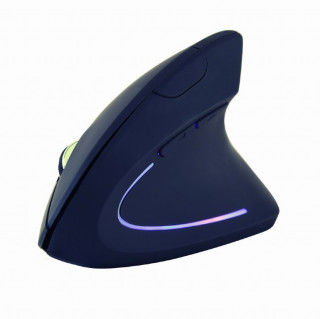 Gembird Ergonomic 6-button optical mouse MUS-ERGO-01, 3200 DPI, USB, Black PC