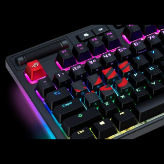 Asus ROG Keycap Set gaming billentyűkészlet fekete-piros PC