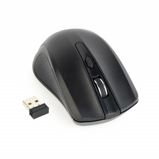 Gembird Wireless optical mouse MUSW-4B-04, 1600 DPI, nano USB, black PC