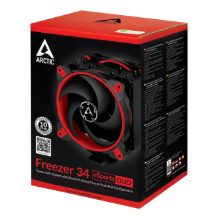 Arctic Freezer 34 eSports DUO (Universal) - Piros PC