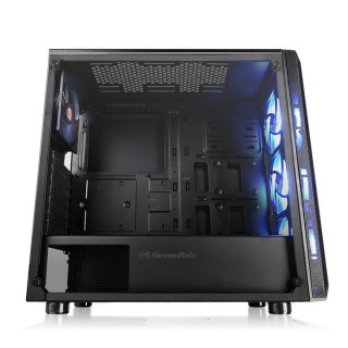 Thermaltake Versa J23 RGB (Edzett üveg) - Fekete PC