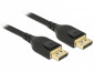 Delock DisplayPort 1.4 M/M video jelkábel 1m fekete thumbnail