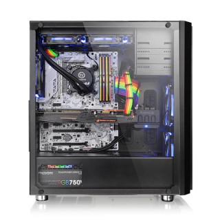 Thermaltake Versa H26 (Edzett üveg) - Fekete PC