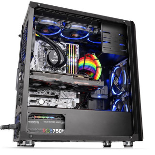 Thermaltake Versa H26 (Edzett üveg) - Fekete PC